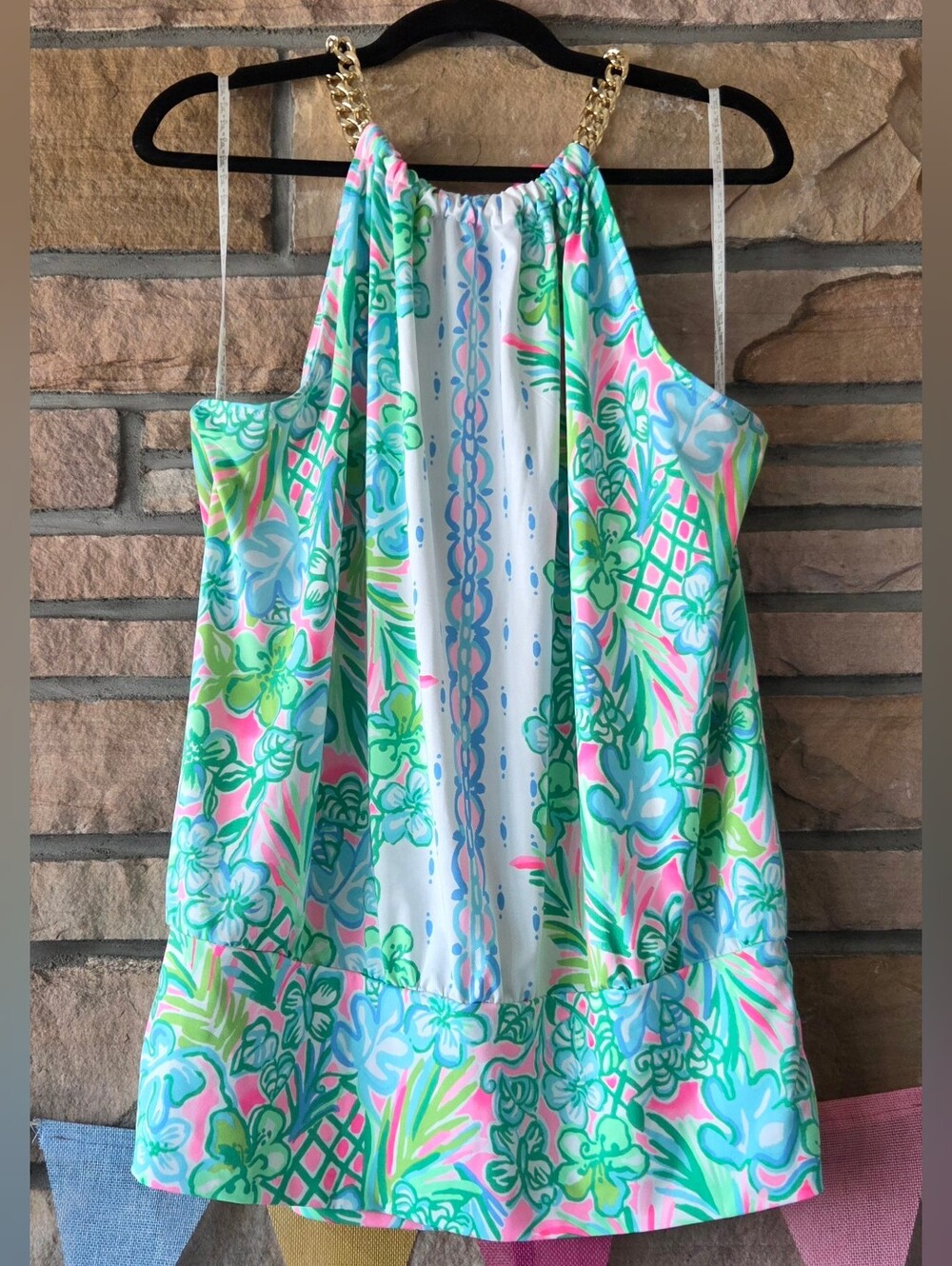 Lilly Pulitzer Bowen Halter Tank Top